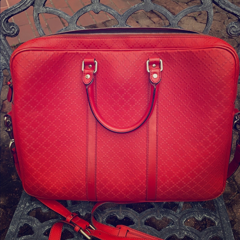 Gucci Laptop Bag Diamante Briefcase bag